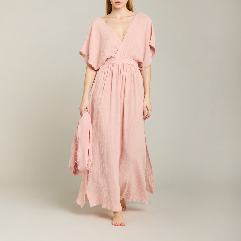 Empire long resort dress