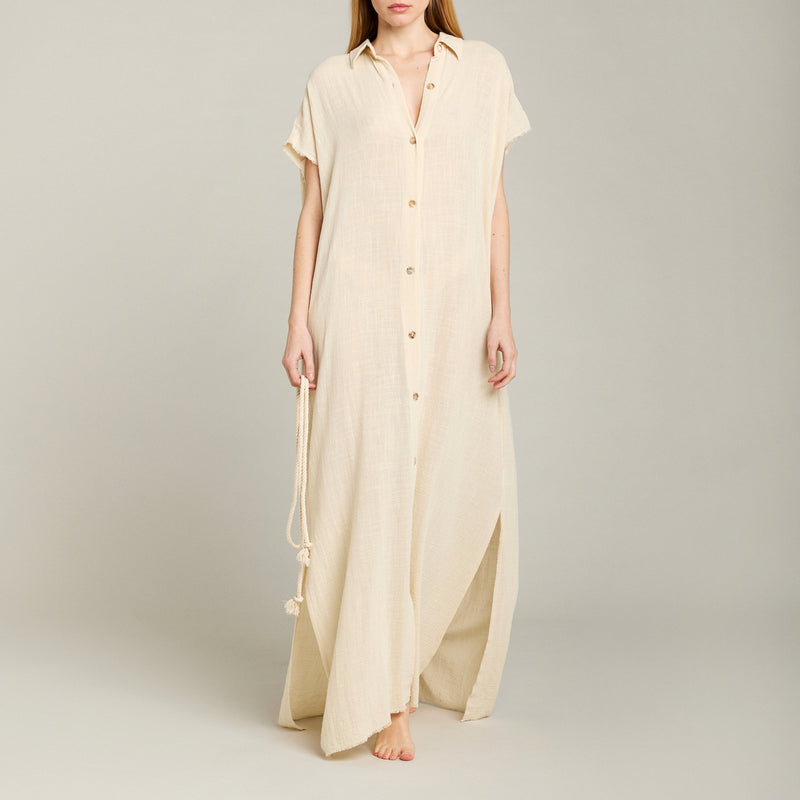 Mykonos long shirt dress