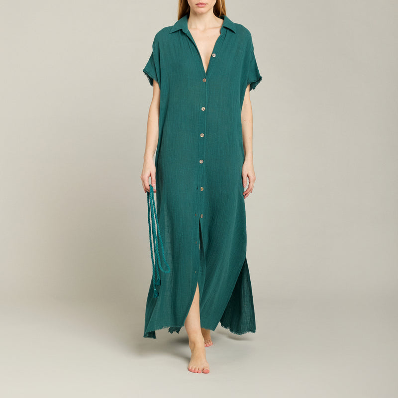 Mykonos long shirt dress