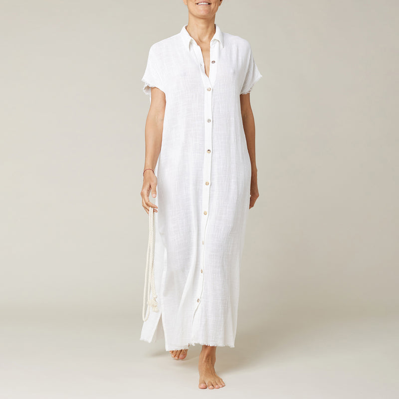 Mykonos long shirt dress