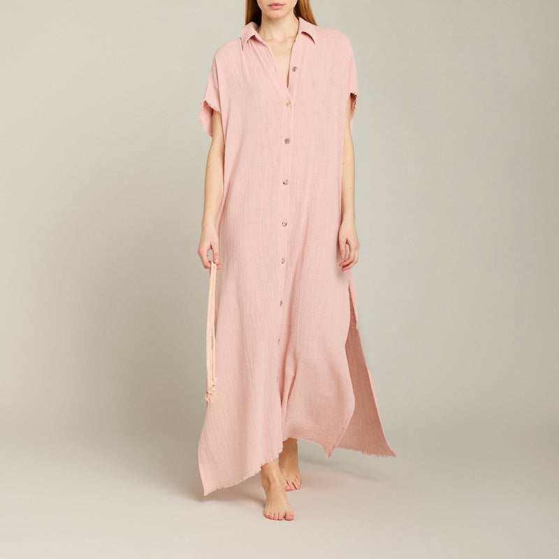 Mykonos long shirt dress