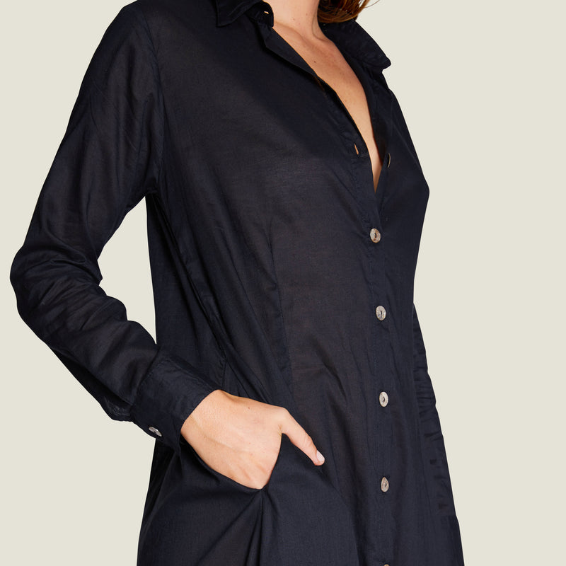 Barcelona long shirt dress