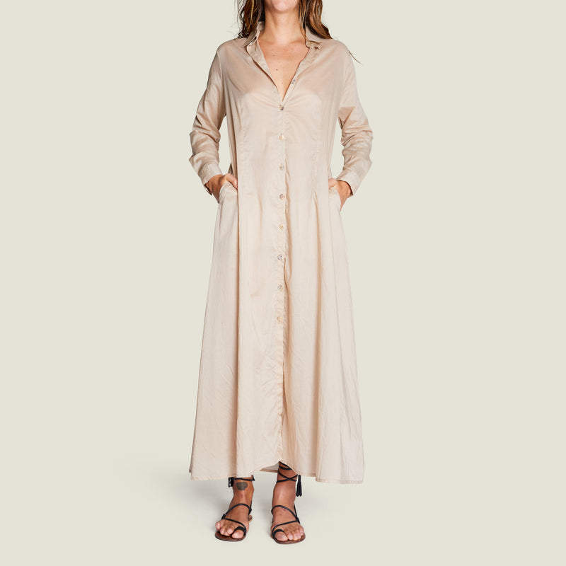 Barcelona long shirt dress