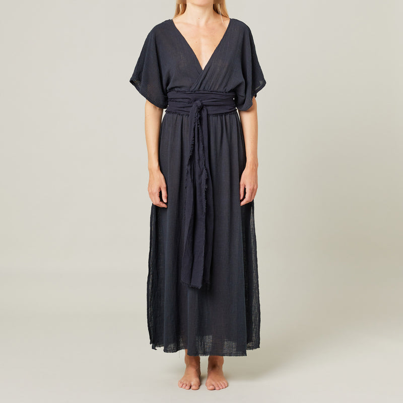 Empire long resort dress