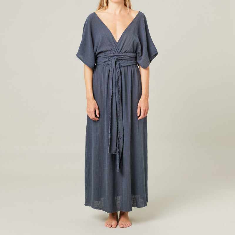 Empire long resort dress