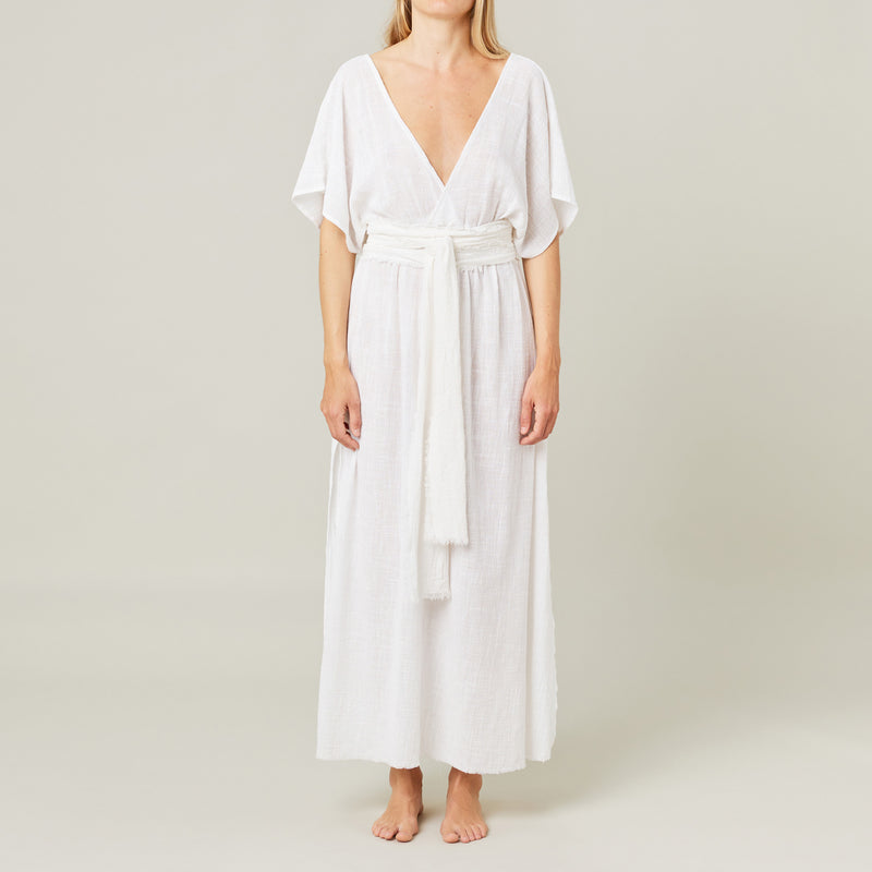 Empire long resort dress