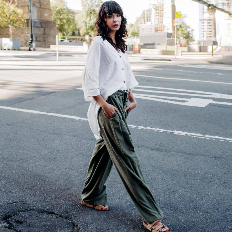 Tortola wide leg pant